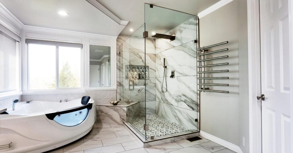 walk-in shower remodel